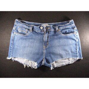 LEVIS 515 CUTOFF JEAN SHORTS Cut Off W 35 Denim Daisy Duke High Waisted